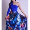 Falda azul ballena