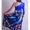 Falda azul ballena