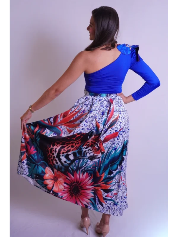 Falda clara jaguar (2) Falda clara jaguar