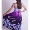 Falda morada colibries
