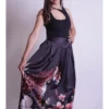 Falda negra jaguar