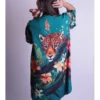 Kimono verde jaguar