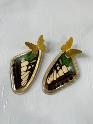 Arete alas topo bronce