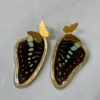 Arete alas topo bronce