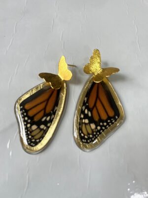Arete alas Monarca topo bronce