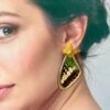 Arete alas topo bronce