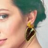 Arete alas topo bronce