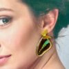 Arete alas topo bronce