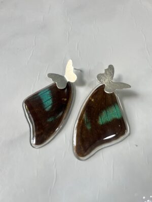 Arete alas topo bronce