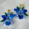 Arete orquídea azul
