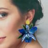 Arete orquídea azul