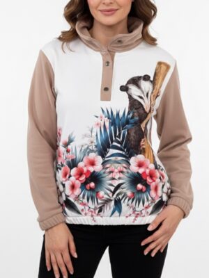 Talla M - Buzo camel zariguella