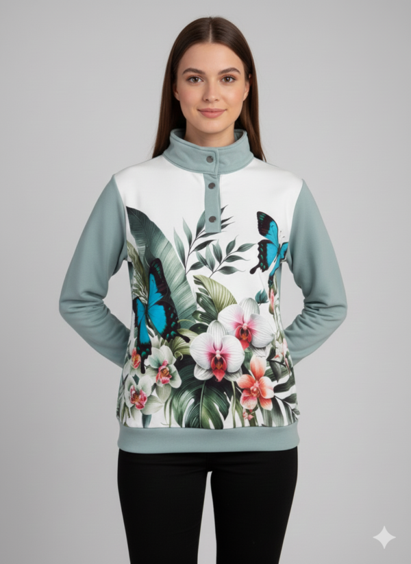 Talla S - Buzo verde lorquiniana