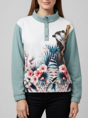 Talla M - Buzo verde zarigueya