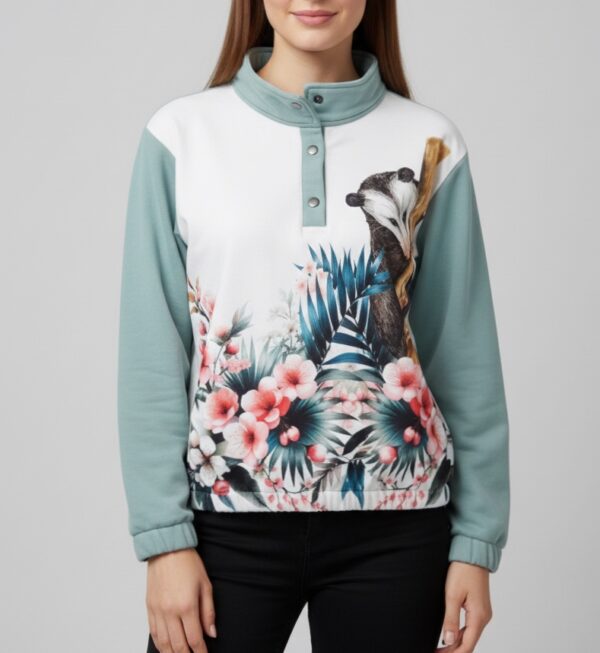 Talla M - Buzo verde zarigueya