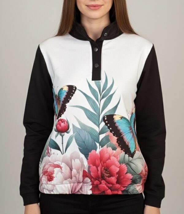 Buzo negro morpho heleneor