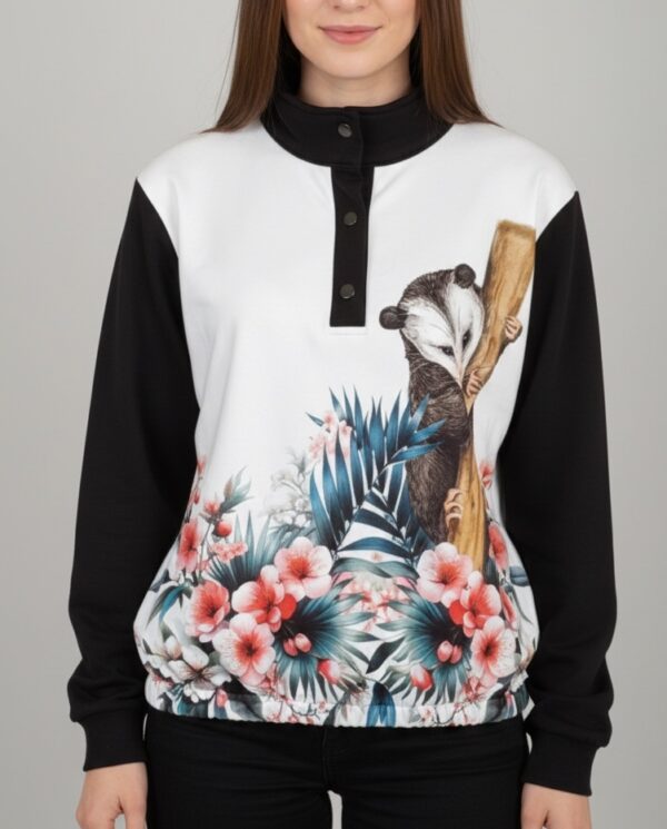 Talla L Buzo negro zariguella