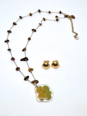 IMG_3496 Conjunto Flor suspendida amarillo