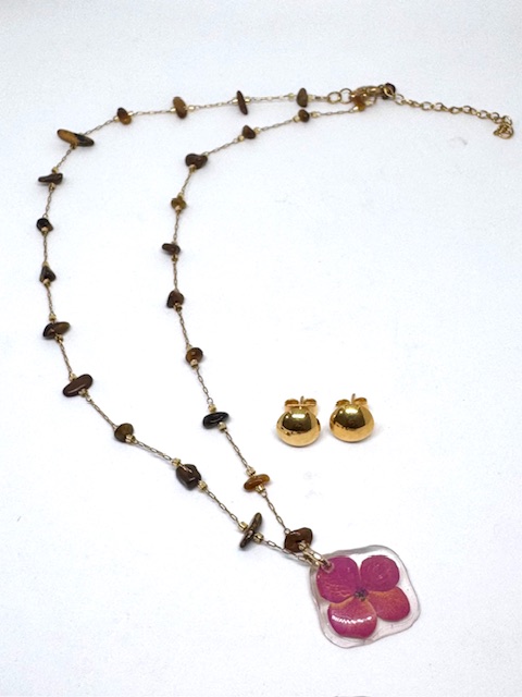 IMG_3497 Conjunto Flor suspendida rosa oscuro