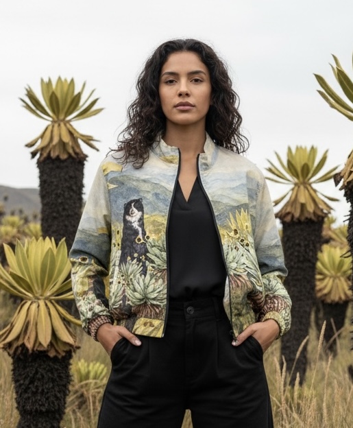 Chaqueta oso de anteojos Páramo