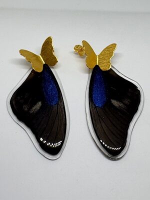 Arete alas topo bronce