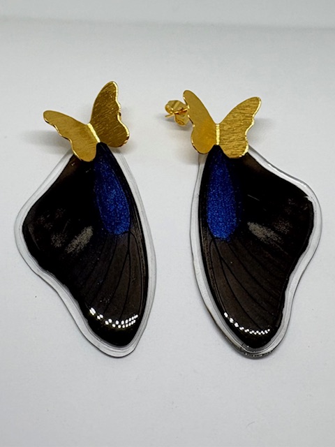 Arete alas topo bronce