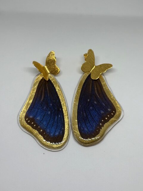 Arete alas topo bronce