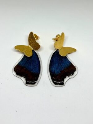 Arete alas topo bronce