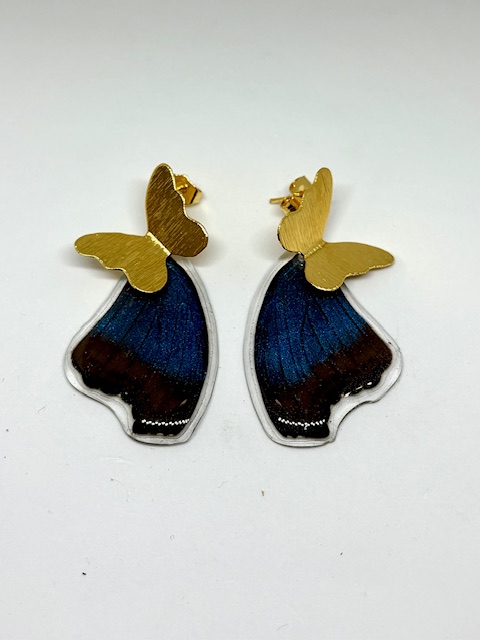 Arete alas topo bronce