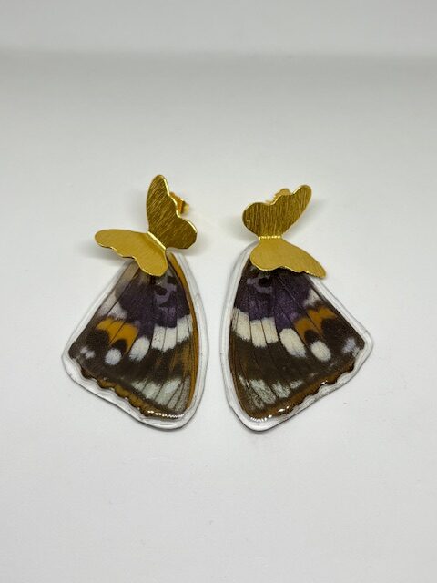 Arete alas topo bronce