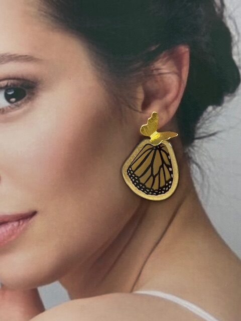 Arete alas monarca topo bronce