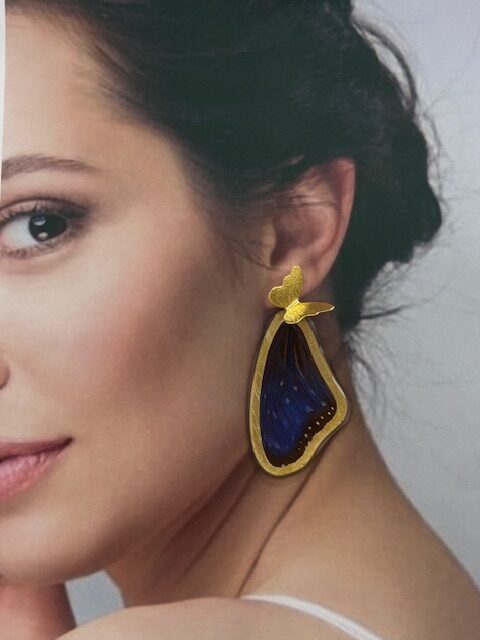 Arete alas topo bronce