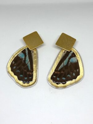 Arete alas topo bronce