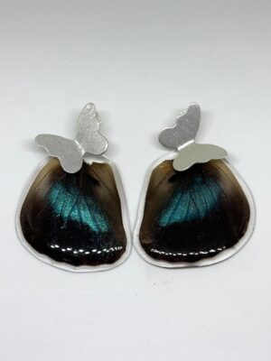 Arete alas topo bronce