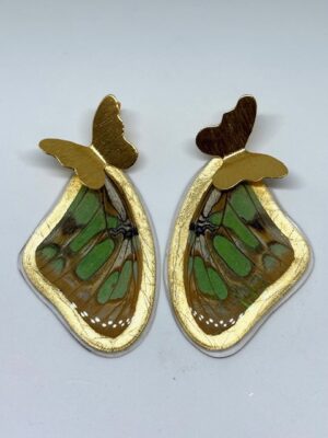 Arete alas topo bronce