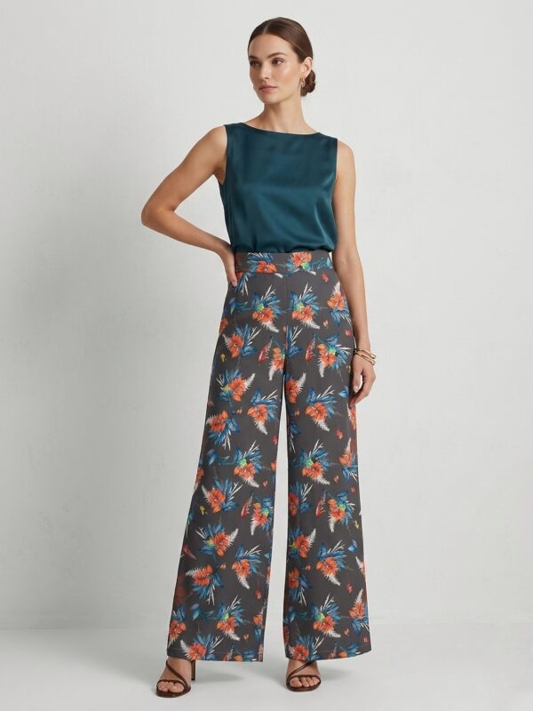 Pantalón fresco estampado