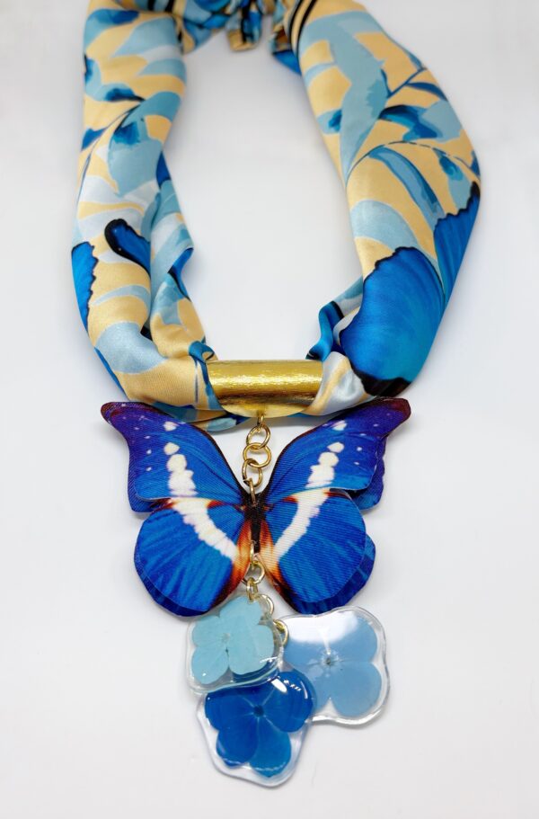 Dije pañoleta Morpho cypris