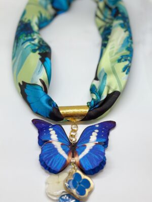 Dije pañoleta Morpho cypris