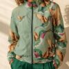 Chaqueta verde colibrí