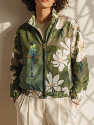 Chaqueta verde barranquero