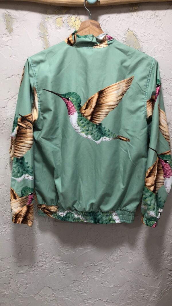 Chaqueta verde colibrí