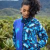 Chaqueta azul Morpho