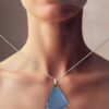 collar ala morpho y cadena