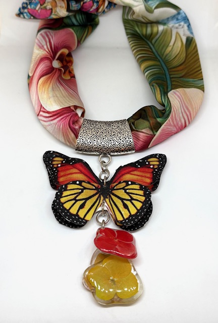 Dije pañoleta Mariposa monarca