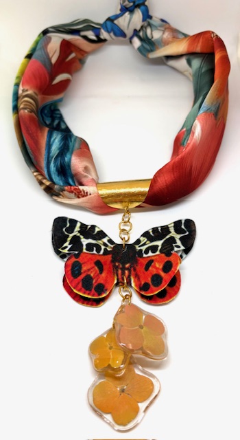 Dije pañoleta Mariposa polilla