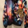 Chaqueta morada jaguar