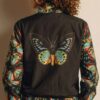 b739f3e9-7bf9-4f14-9a40-7bccda074104 Chaqueta negra mariposa verde