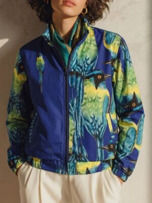 Chaqueta azul barranquero