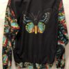 d0b6849f-e809-434d-8349-019e7f6c28f0 Chaqueta negra mariposa verde