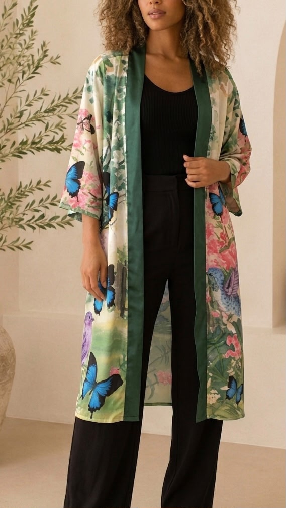 Kimono colibrí